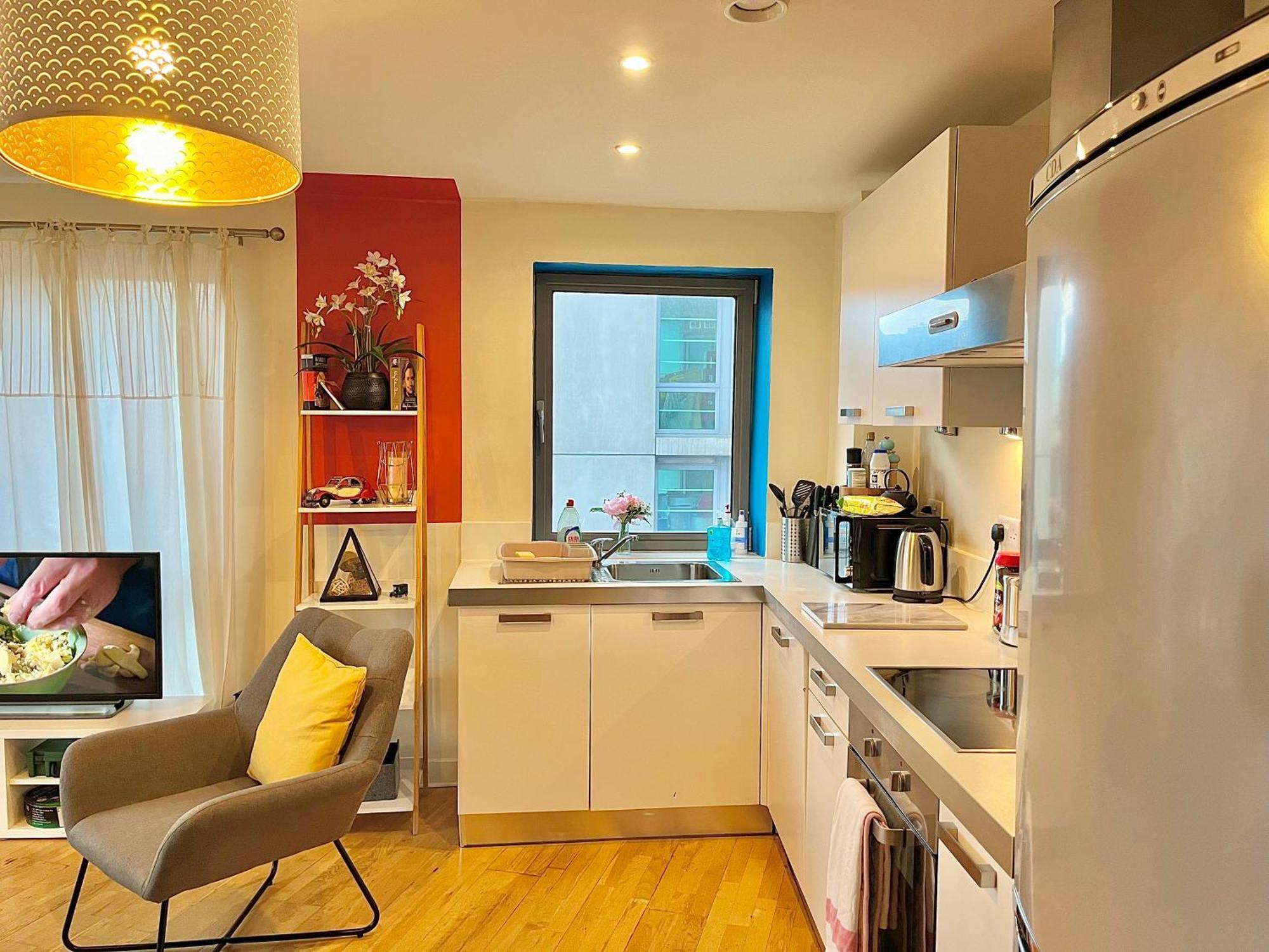 Skyview Apartment By Noknokstay - City Centre With Parking - Group, Family, Business 셰필드 외부 사진